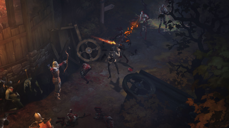 Illustration for article titled Diablo III Gameplay Screenshots